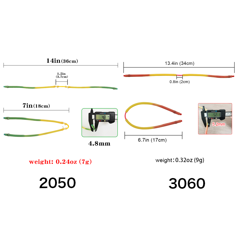 10pcs 2050 3060 Fish Shooting  - Outdoor Hunting Launcher recension och pris