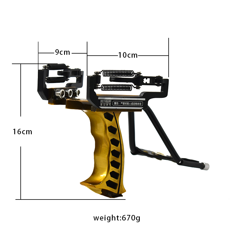 Upgraded Hand-held Metal Sling - Outdoor Hunting Launcher recension och pris