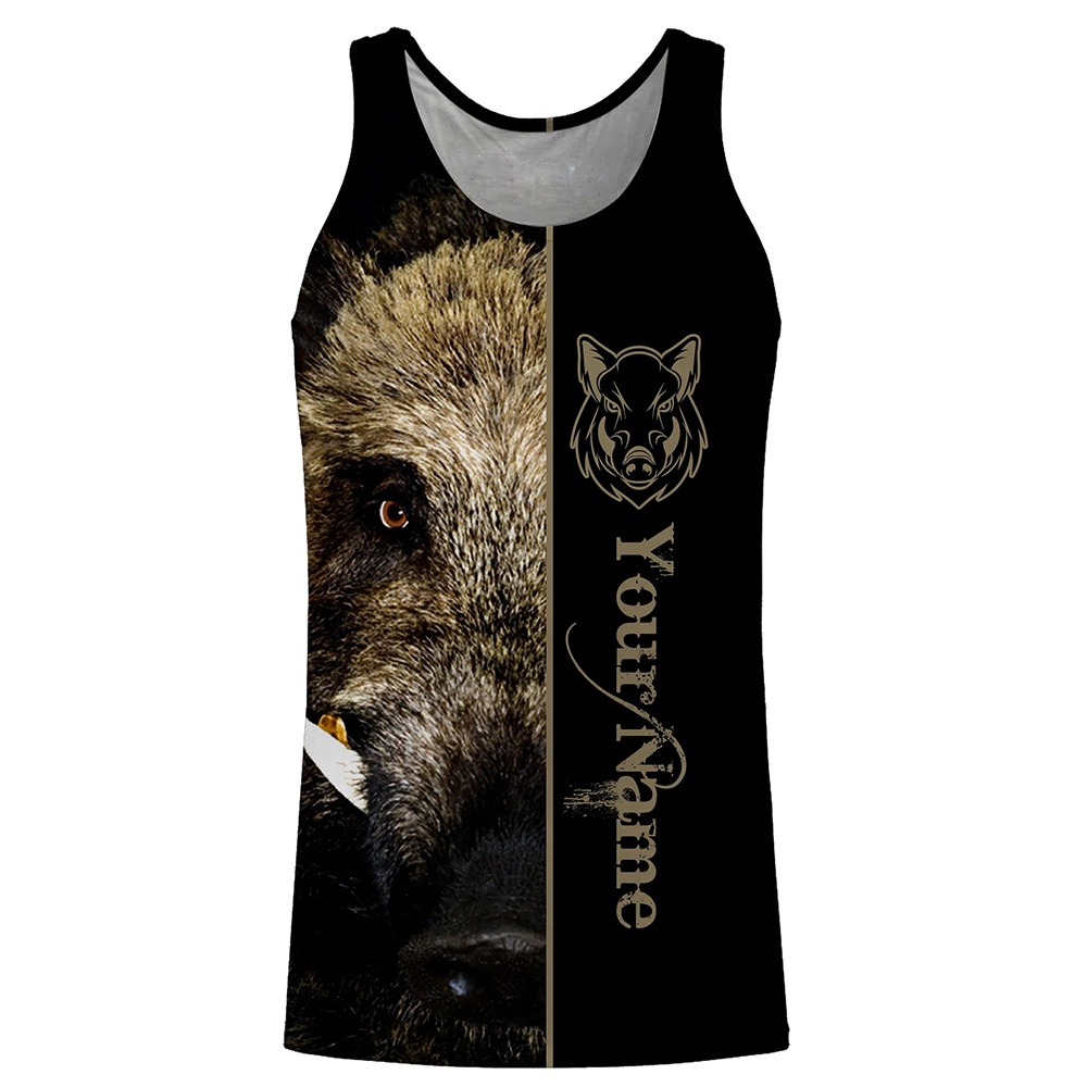 Custom Name Boar Hunter Tank T - Outdoor Hunting Dogs recension och pris