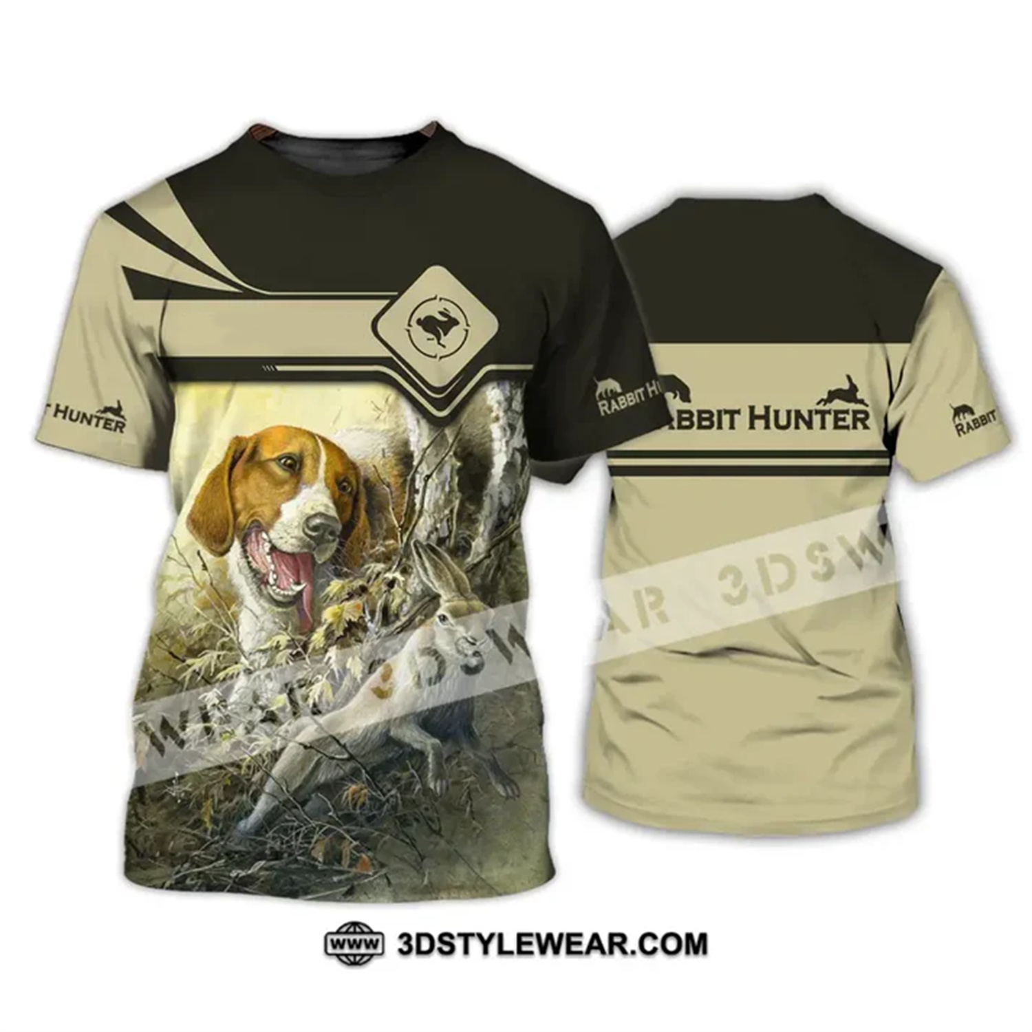 Beagle Rabbit Hunter Oil Paint - Outdoor Hunting Paintings recension och pris