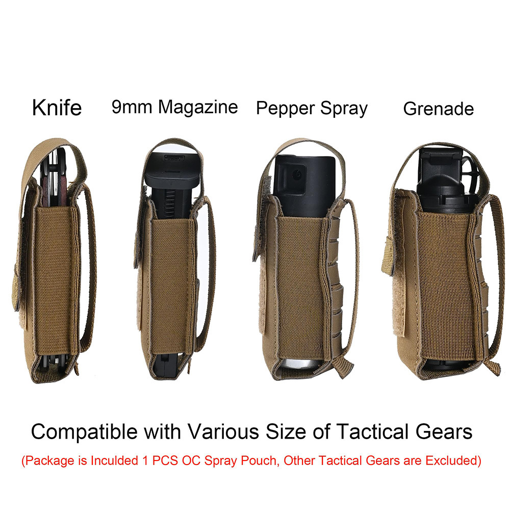 Tactical Molle OC Pepper Spray - Men'S Outdoor Hunting Jacket recension och pris