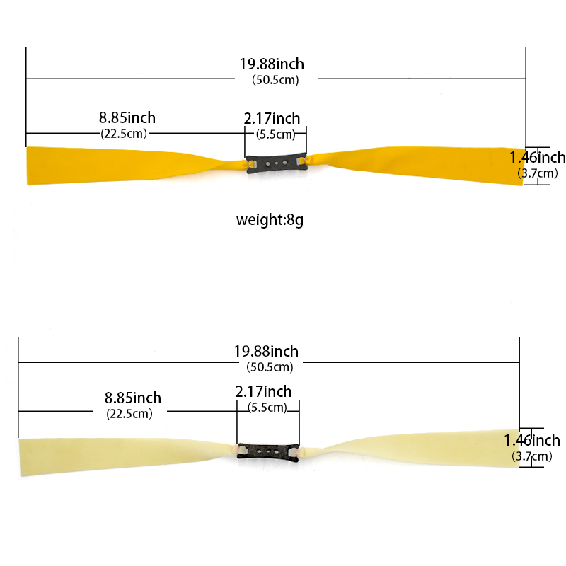 3pcs 3.7cm Large Slingshot Hun - Outdoor Hunting Launcher recension och pris