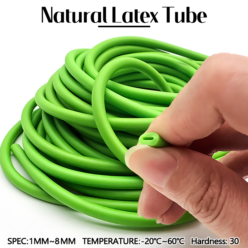 Green Latex Rubber Elastic Hos - Outdoor Hunting Launcher recension och pris