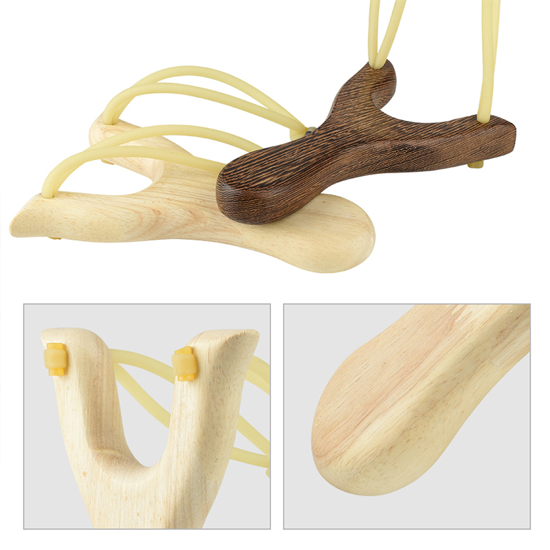 Traditional Wooden Slingsshots - Outdoor Hunting Launcher recension och pris