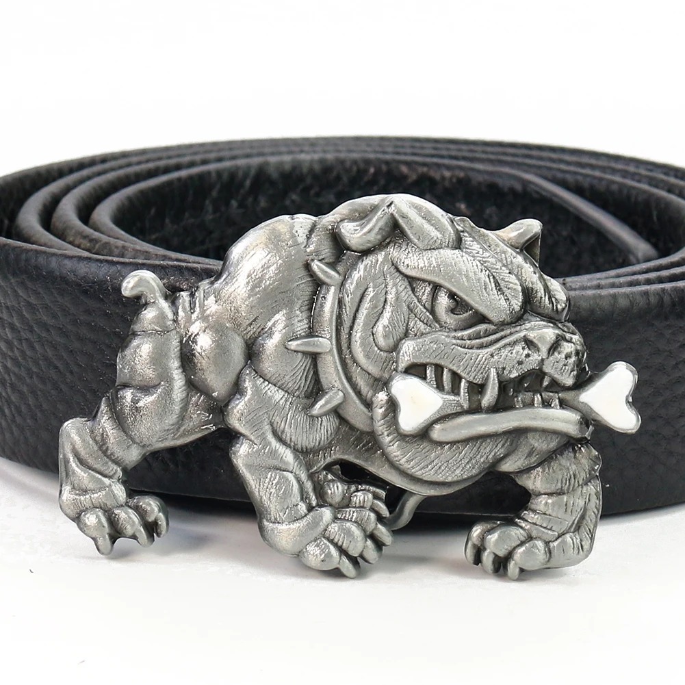Pit Bull Dog Fangs Belt Buckle - Outdoor Hunting Dogs recension och pris
