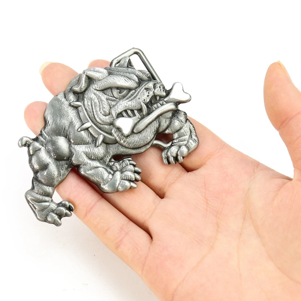 Pit Bull Dog Fangs Belt Buckle - Outdoor Hunting Dogs recension och pris
